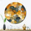 Colorfull Hexagone II Metal Wall Clock-93379903