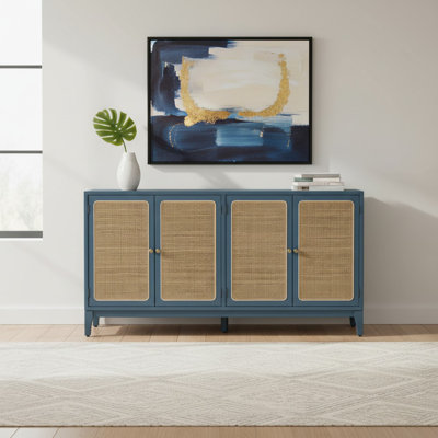 4 Door Media Credenza_Sideboard