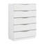 Commode verticale luxueuse 1 pièce à 5 tiroirs