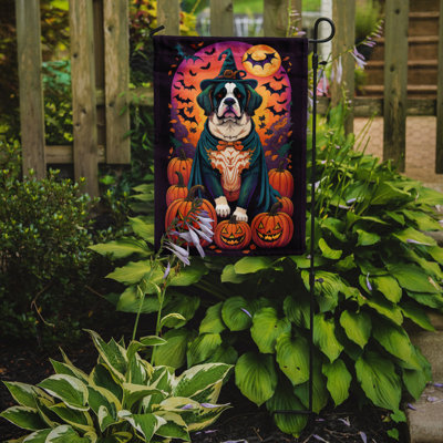 Jakameron Double Sided Polyester Halloween Garden flag