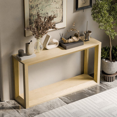 Console rectangulaire, table de canapé