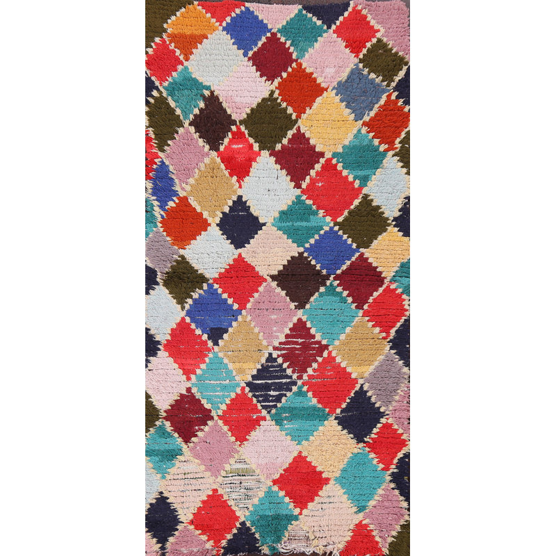 One-of-a-Kind 3'0" X 6'5" Wool Area Rug in Multicolor