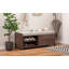 Banc à chaussures avec rangement et coussin, banc de rangement à volets avec charme pour le salon, vestibule-467926174