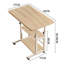 Adjustable Height Solid Wood Solid Wood Computer Desk-1526337182