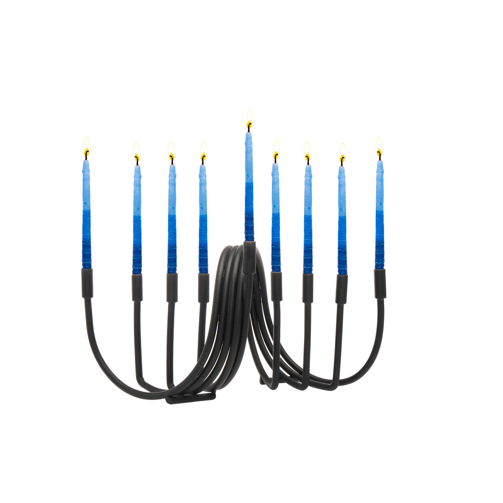 Tidal Black Menorah