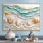 Coquillage et plage marbrée, paysage I - art mural côtier-2041284864-2041284869-2041284872