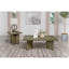 Table basse rectangulaire en bois