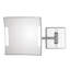 Quadrolo Flat Metal Lighted Wall Mirror