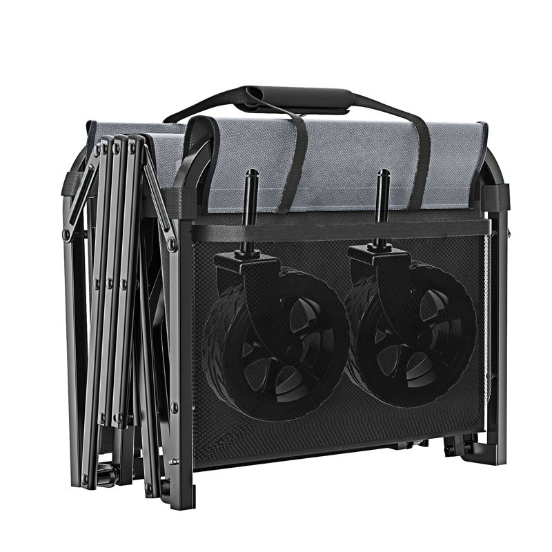 Convertible Folding Trolley With Dog Leash