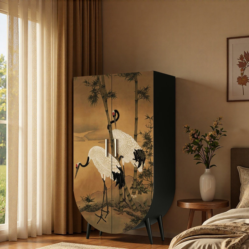 Garde-robe de chambre à coucher multifonctionnel