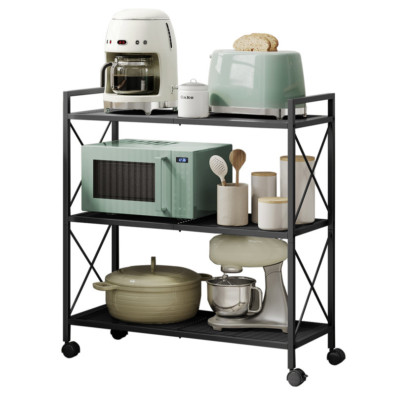 80cm W Shelving Unit with Wheels