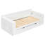 Grand lit de jour avec bureau amovible, tiroirs de rangement et table d'appoint hydraulique-395202475-395202477