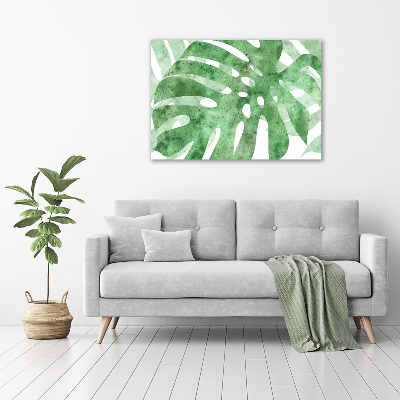 Monstera - No Frame Print on Canvas