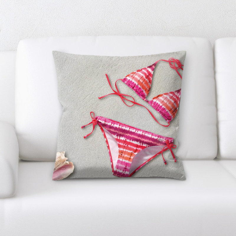Coussin tapis bikini