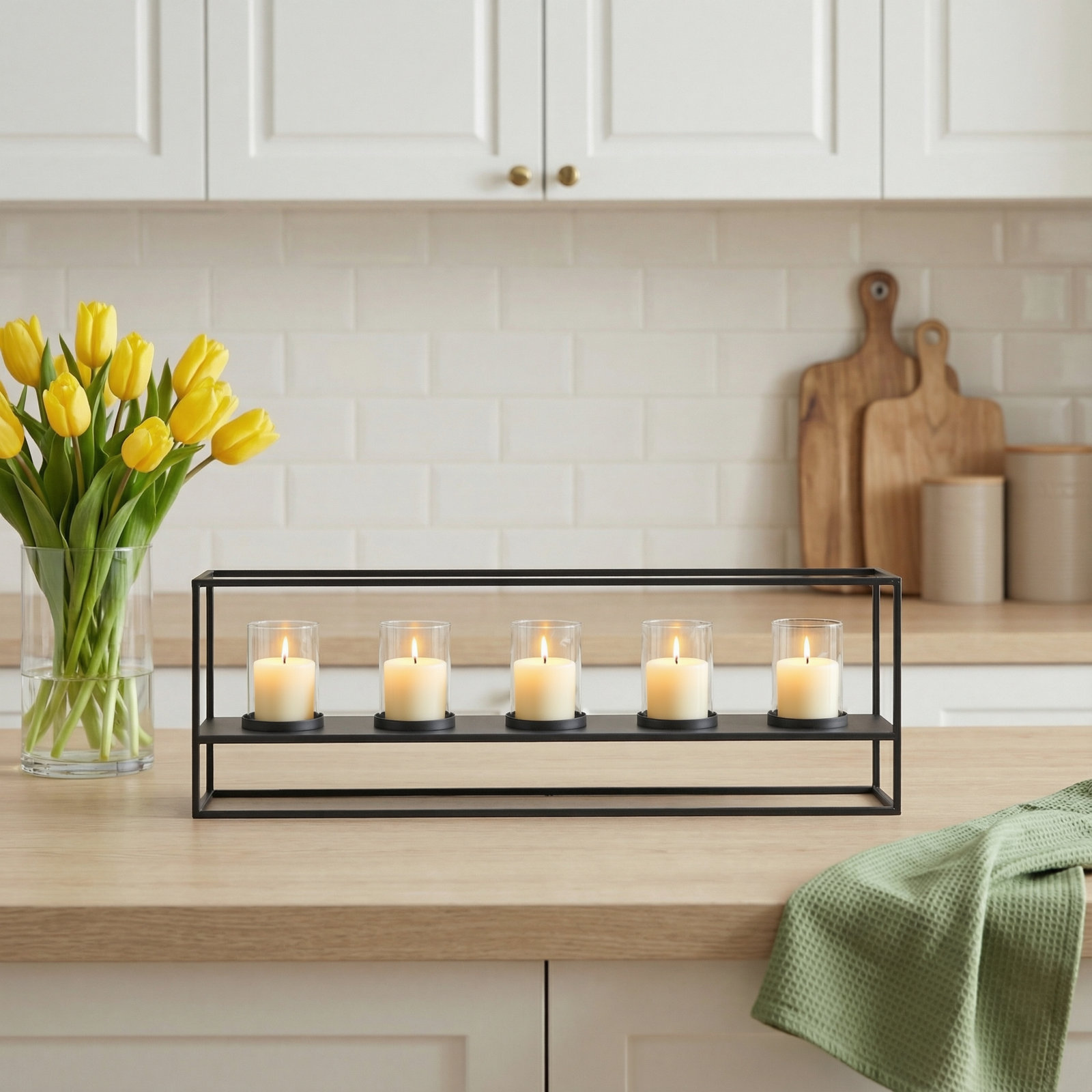 9.06" Tabletop Candelabra