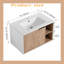 Ensemble de meuble-lavabo mural simple 30 po Aian