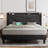 Halence Full Size Upholstered Storage Bed Frame with Wingback Headboard & Charging Station-1372472422-1372472440