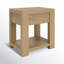 Mini table de bout avec rangement Laroche