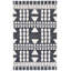 Tapis noir / ivoire Capri 709-1048642105