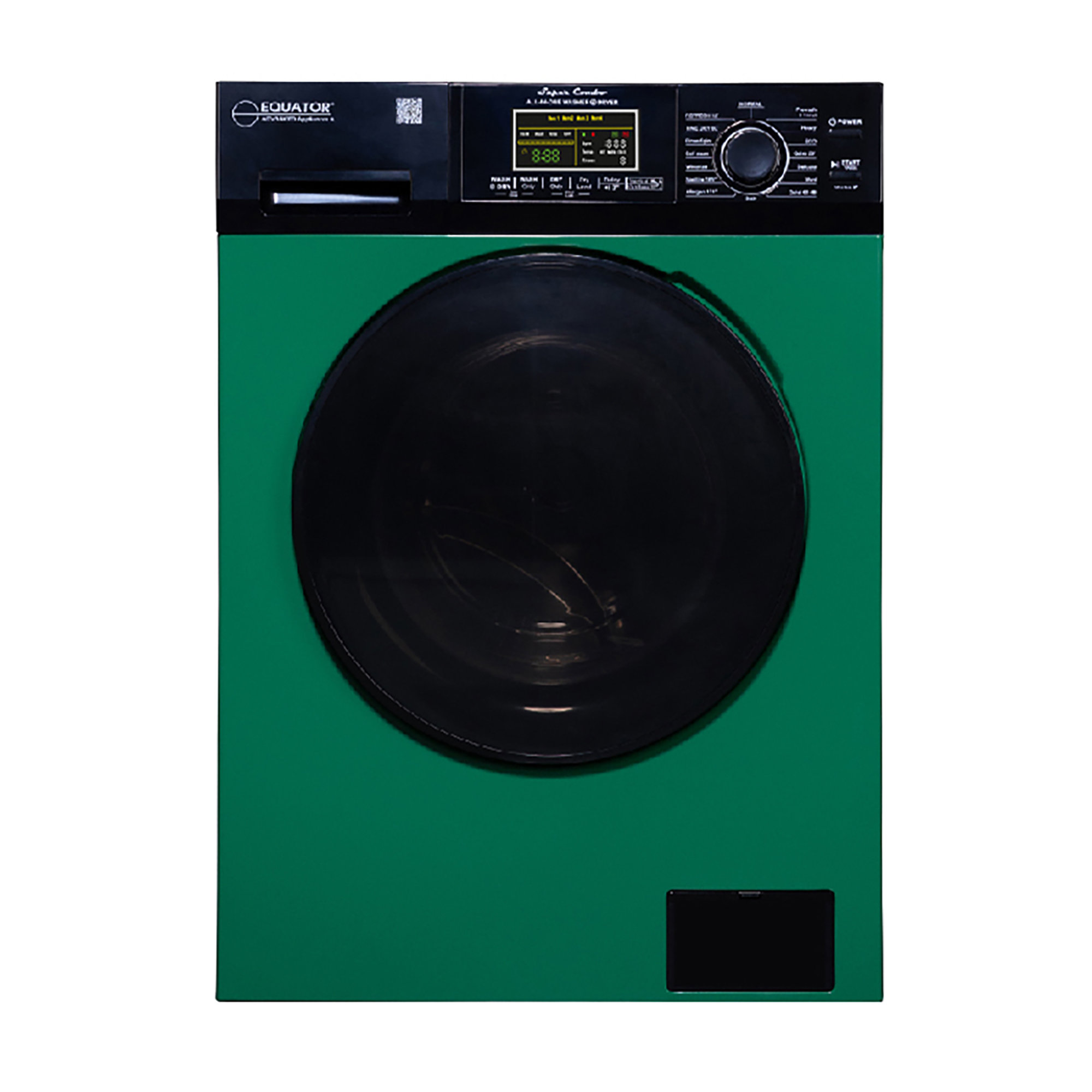 Equator Pro Ultra Compact 110V Set Washer 13lbs+Vented Digital Dryer 2.6 Cu.Ft.