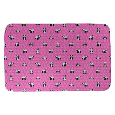 Tapis de salle de bain panda Avicia
