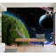 Murale de sport pelez et collez - match de football-768767307