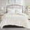 Édredon 3 pièces pour lit très grand / très grand - chenille de coton, très grand très tendance, 2 taies décoratives assorties, look magnifique