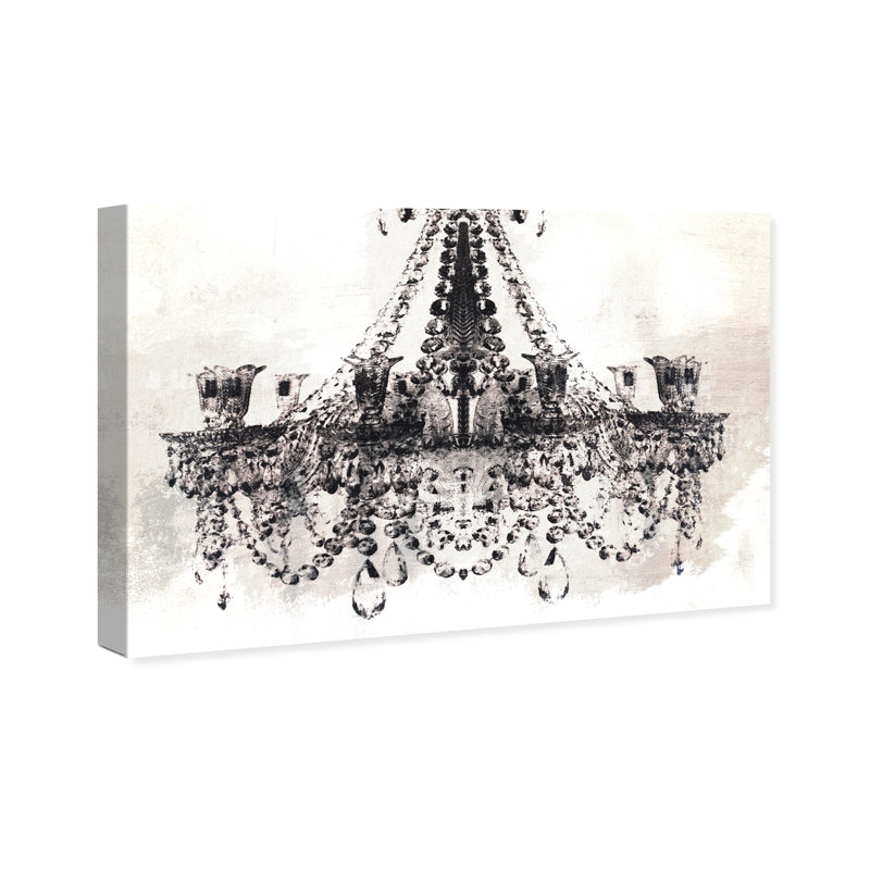 «Dramatic Entrance Inverse» par Oliver Gal - impression sur toile, H 20 po x l 30 po, Toile tendue