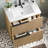 Elaris 30" Single Bathroom Vanity With Fluted Front And Ceramic Sink-115192353