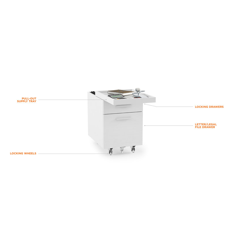 Centro 2 - Drawer File Cabinet