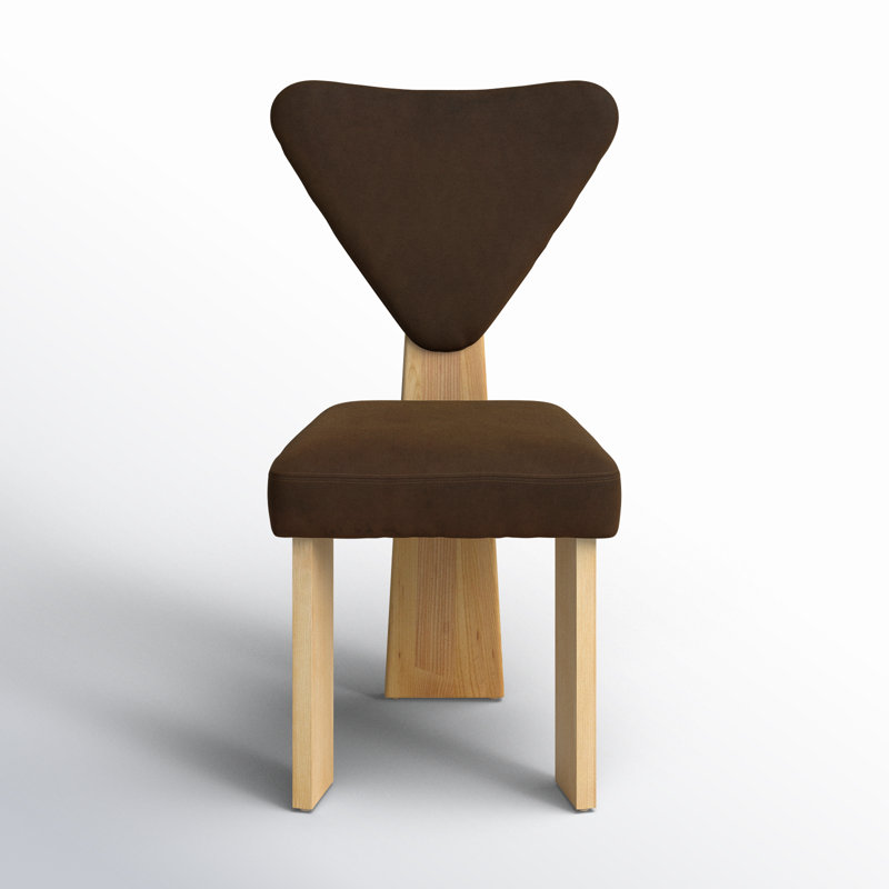 Perci Velvet Upholstered Back Side Chair