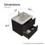 Meuble-lavabo simple avec comptoir de lavabo intégré-2049524180