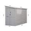 Atiq 9 ft. W x 4.7 ft. D Metal Pent Garden Shed-1204879458
