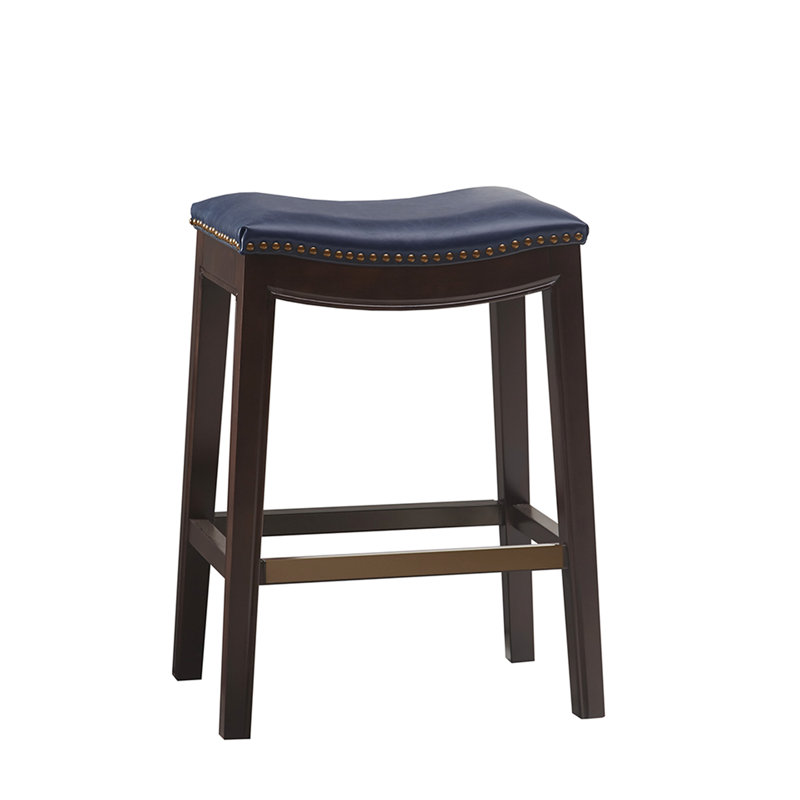 Tabouret de comptoir Saddle, Marine
