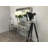 Broussard 112cm Glass Top Console Table