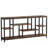 70.9" Extra Long 3-Tier Industrial Console Table For Living Room