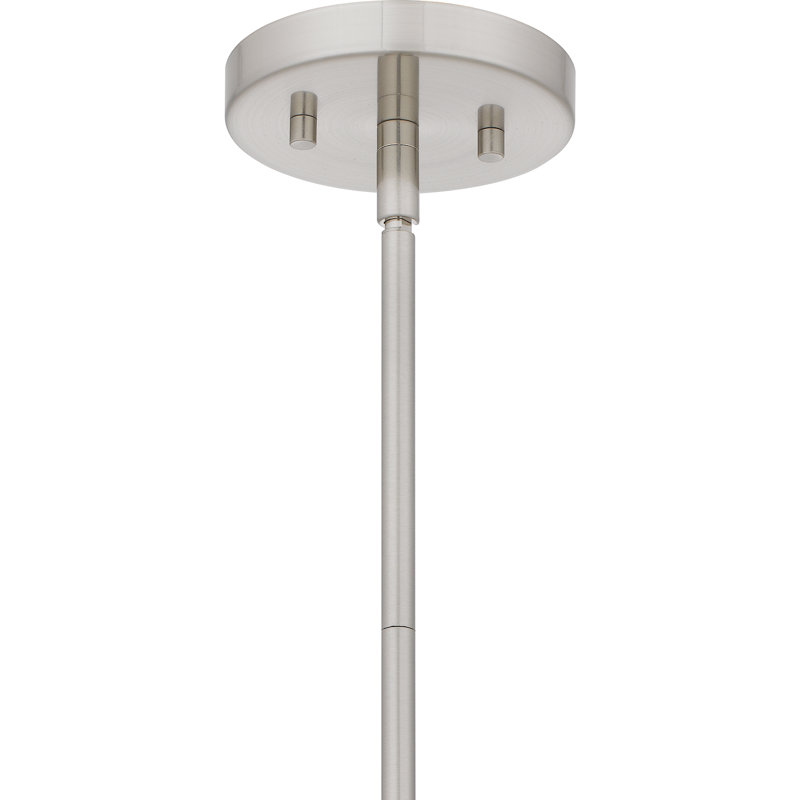 Luminaire suspendu 4 lumières Starlight, Nickel brossé