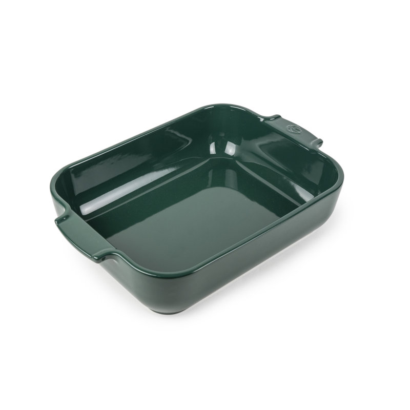 Peugeot Appolia Rectangular Ceramic Baking Dish, 3.15" H x 12.5" L x 8.86" W
