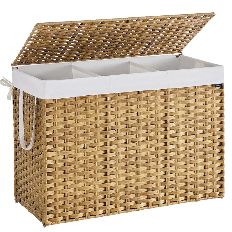 Laundry Hamper with Handles, 61cm H x 86cm W x 40cm D