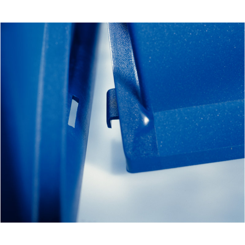 Plastic Paper Organiser, Blue