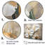 «Beige minimalisme Iris Radiant Petals», ensemble d'impressions d'art mural-107743911-107743909