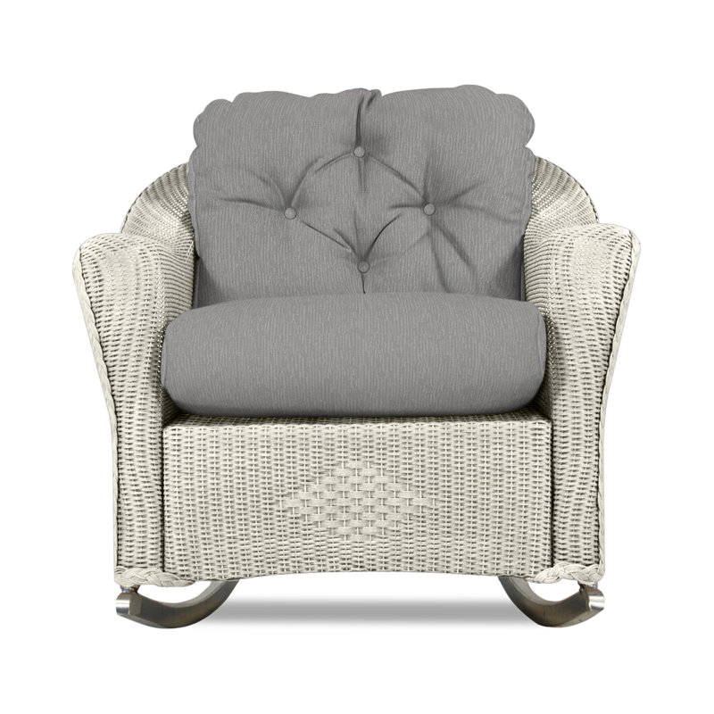 Reflections Outdoor Rocker Chair, Beach Navy, Linen