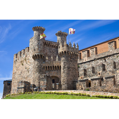 Templar Castle Of Ponferrada by JoseIgnacioSoto - Wrapped Canvas Print