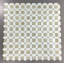Carreau de mosaïque pour mur et plancher en marbre poli Thassos