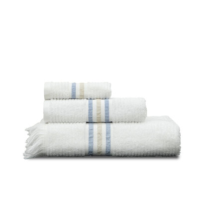Aura Fringe Set of 3 Cotton Towels