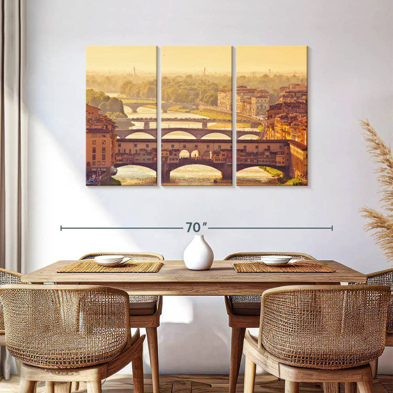 Lilie Ponte Vecchio, 36" H x 57" W