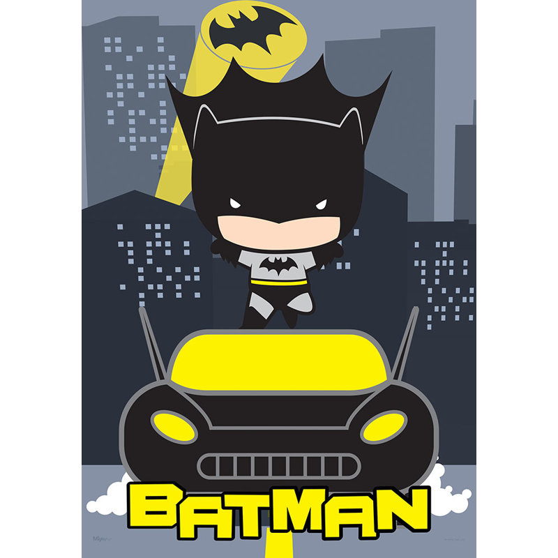« justice league-chibi batman », impression DC Comics