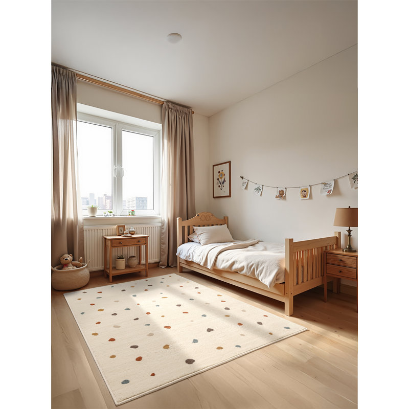 Adventures Children's Rug Round by Hanse Home - Play Rug, Crawling Rug, Modern Playful Design, Soft Rug Children's Room, Teenager's Room, Living Room