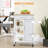 Wide Rolling Kitchen Cart-1393836973