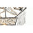 Eclectic 4 Light Crystal Ship Boat Chandelier-100915439